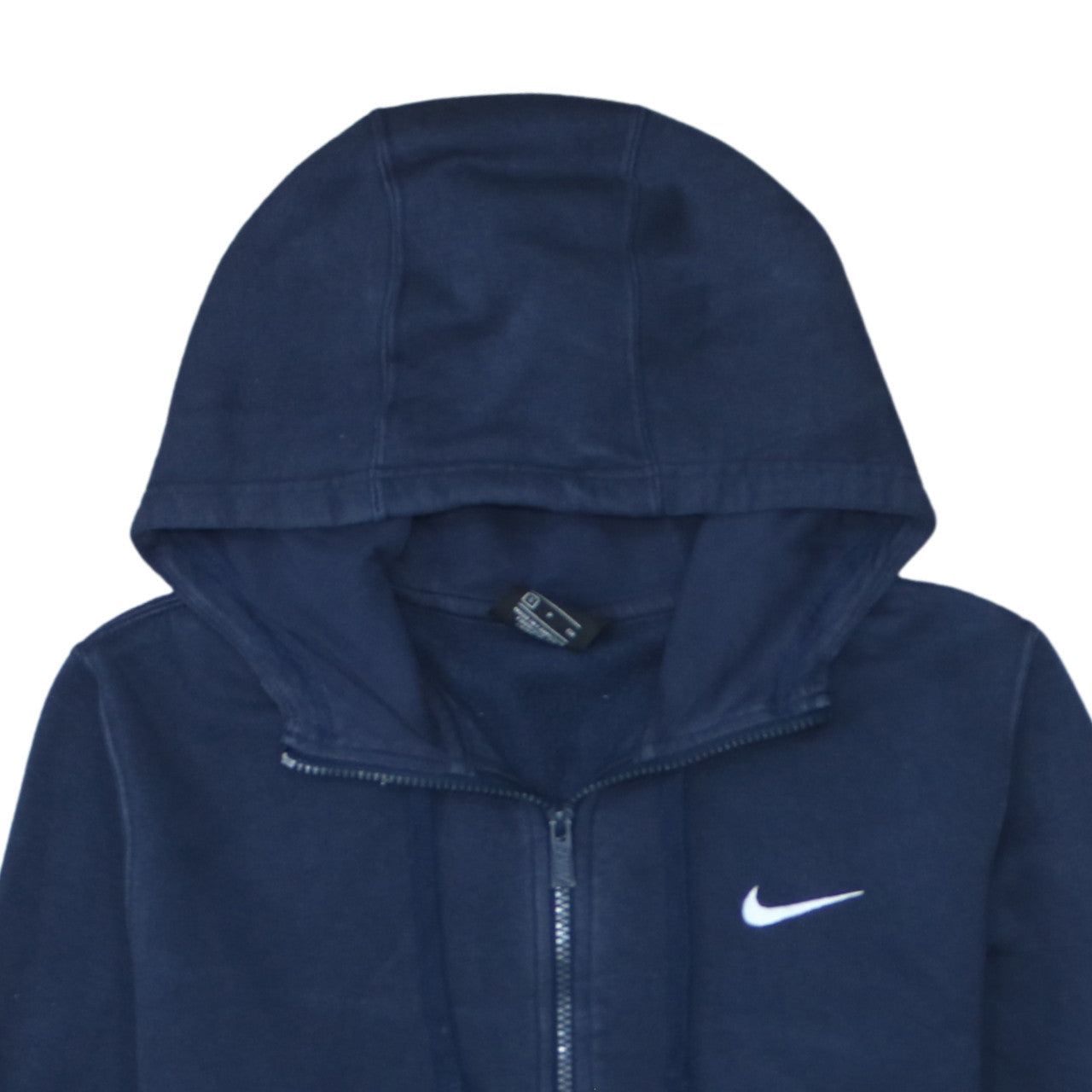 Mens UK Size S Nike Blue Full Zip Hoodie