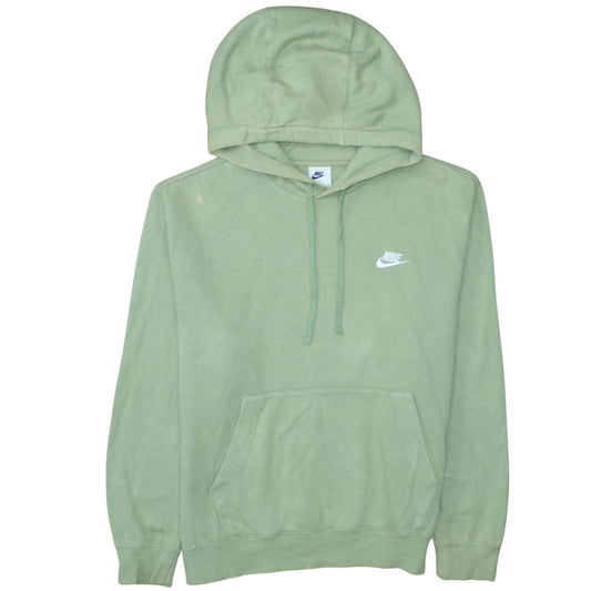 Mens UK Size S Nike Green Pullover Hoodie