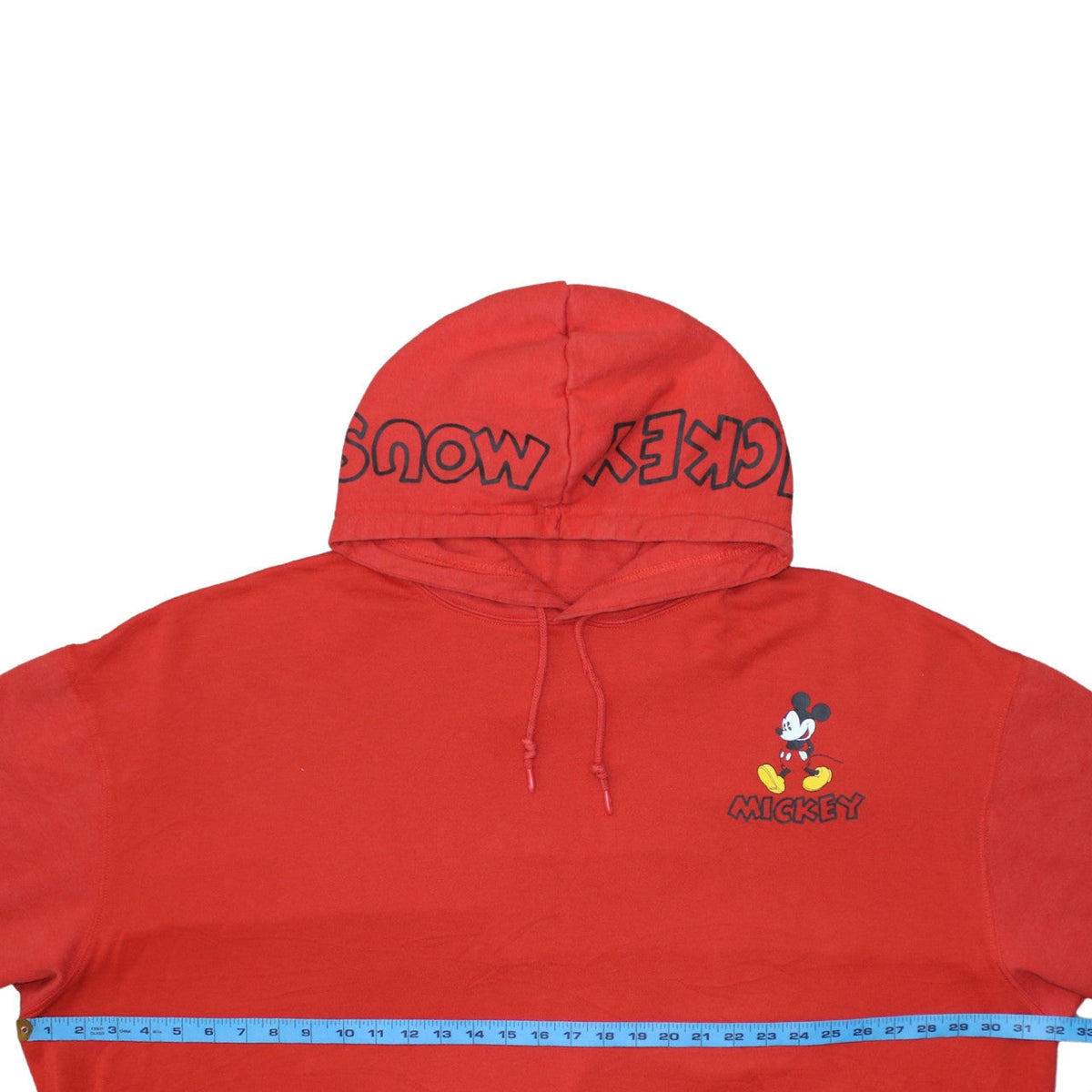 Womens UK Size 2XL Disney Red Pullover Hoodie