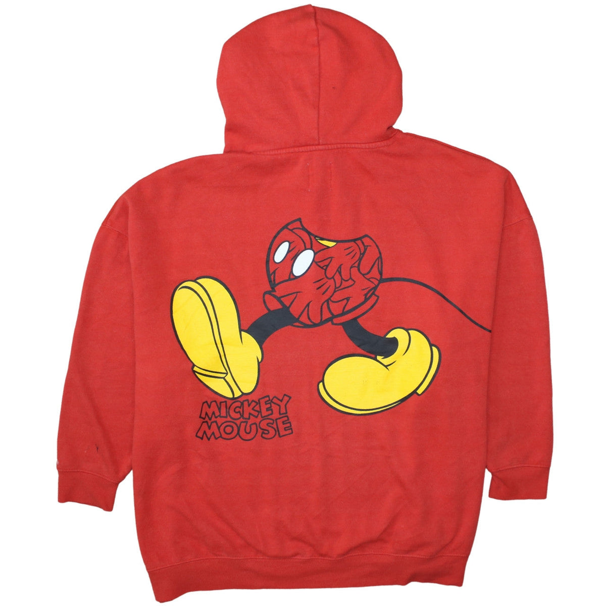Womens UK Size 2XL Disney Red Pullover Hoodie
