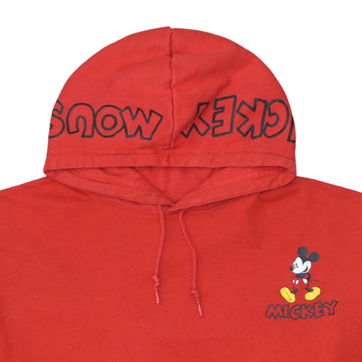 Womens UK Size 2XL Disney Red Pullover Hoodie