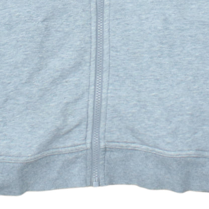 Womens UK Size L Nike Grey Full Zip Hoodie