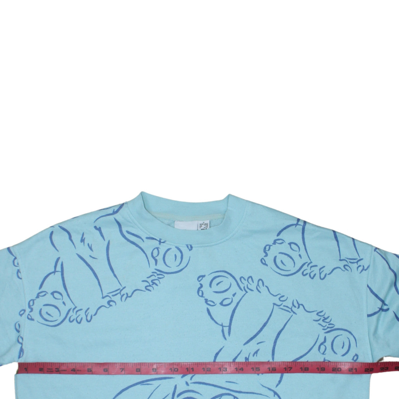 Womens UK Size S Disney Blue Pullover Sweatshirt