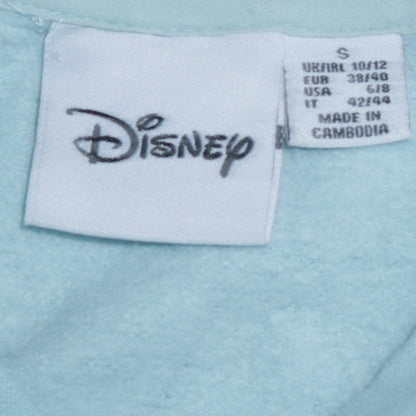 Womens UK Size S Disney Blue Pullover Sweatshirt