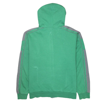 Mens UK Size M PUMA Green Full Zip Hoodie
