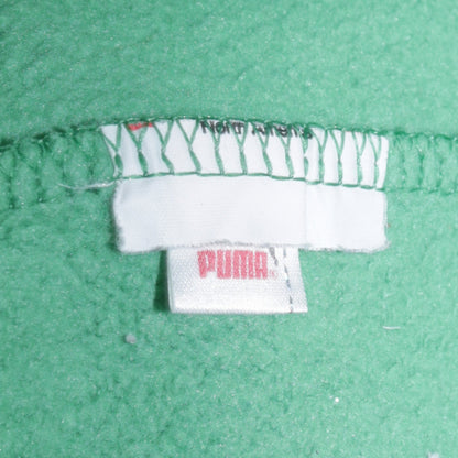 Mens UK Size M PUMA Green Full Zip Hoodie