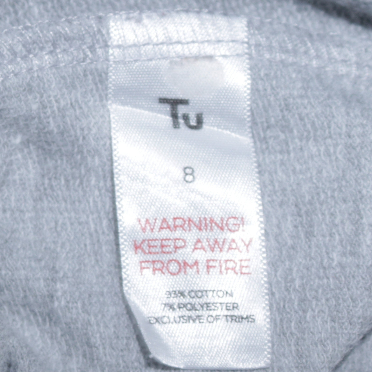Womens UK Size 8 Disney Grey Pullover Sweatshirt