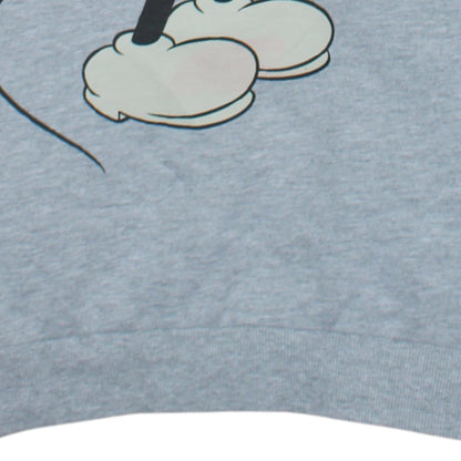 Womens UK Size 8 Disney Grey Pullover Sweatshirt