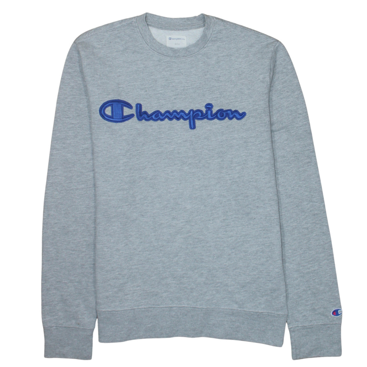 Mens UK Size S Champion Grey Pullover Sweatshirt