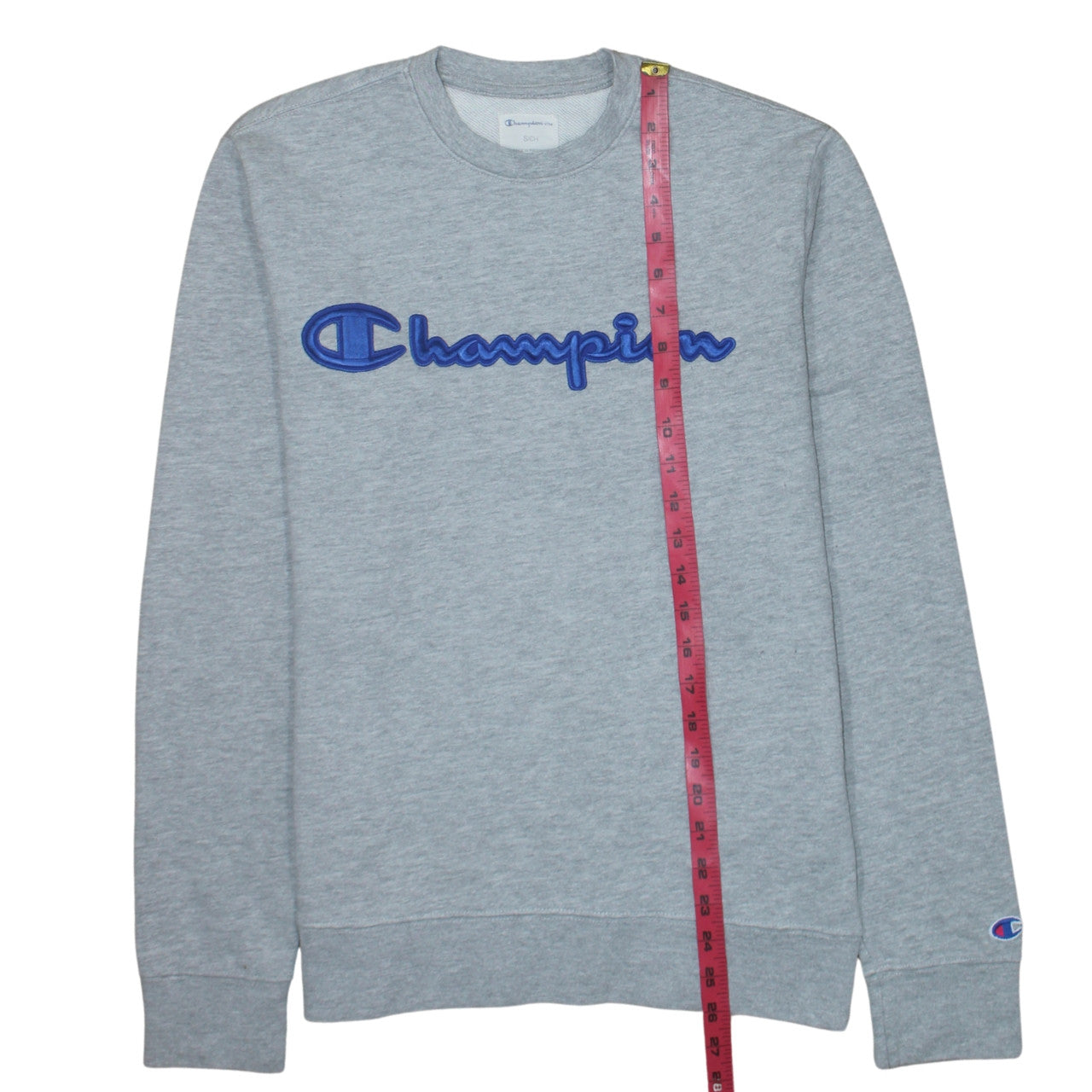 Mens UK Size S Champion Grey Pullover Sweatshirt