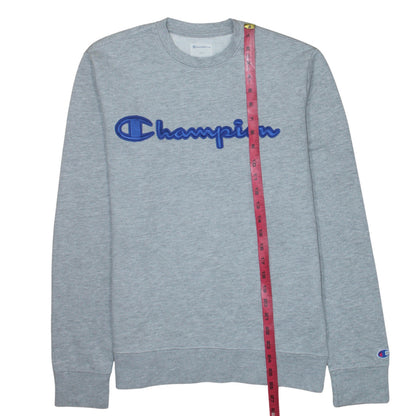 Mens UK Size S Champion Grey Pullover Sweatshirt