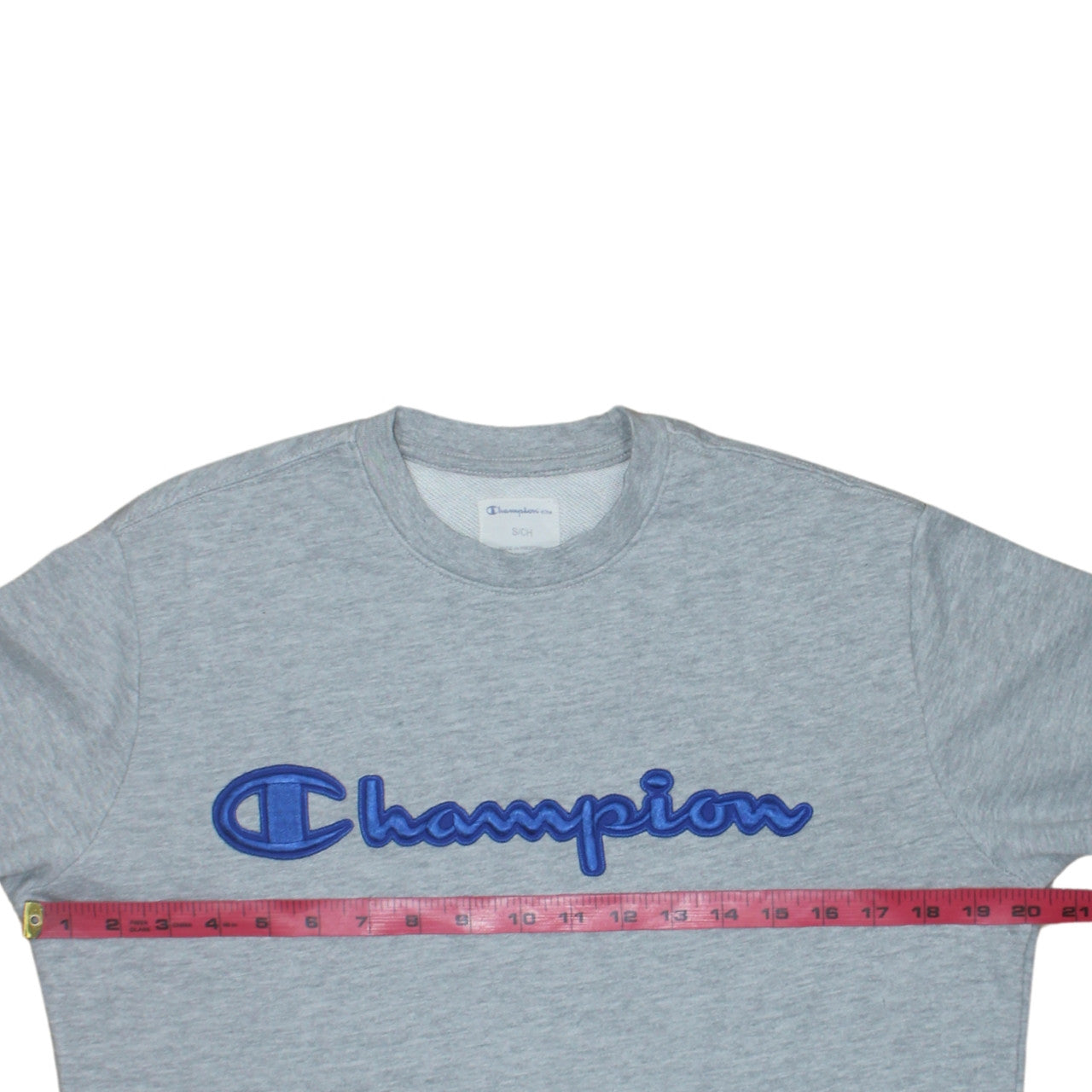 Mens UK Size S Champion Grey Pullover Sweatshirt