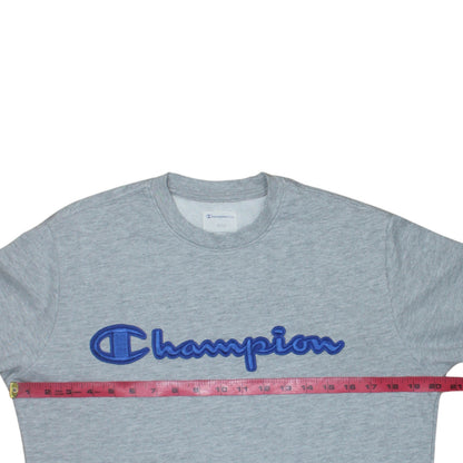 Mens UK Size S Champion Grey Pullover Sweatshirt