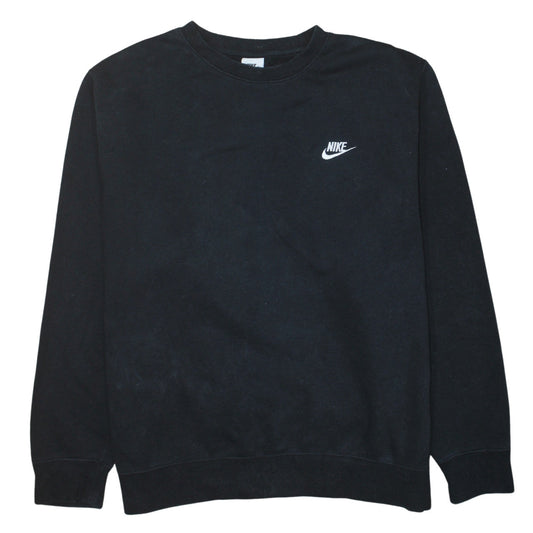 Womens UK Size XL Nike Black Pullover Sweatshirt