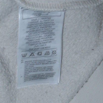 Womens UK Size 12 adidas Ivory Pullover Sweatshirt