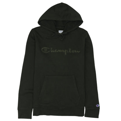 Mens UK Size M Champion Green Pullover Hoodie