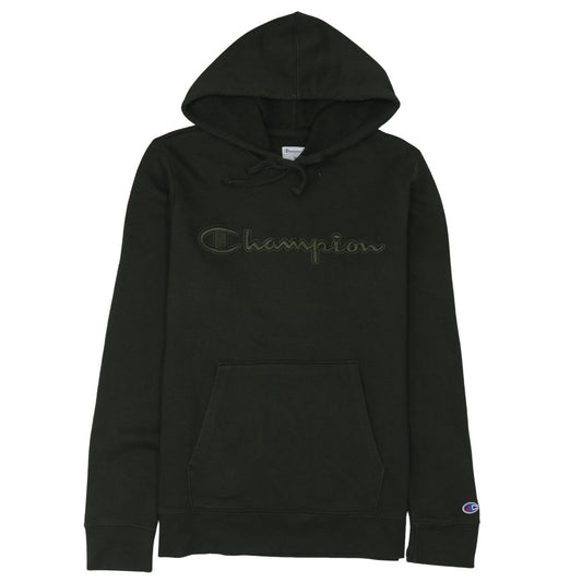 Mens UK Size M Champion Green Pullover Hoodie