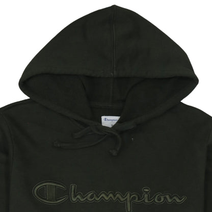 Mens UK Size M Champion Green Pullover Hoodie