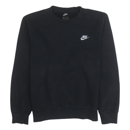 Mens UK Size S Nike Black Pullover Sweatshirt