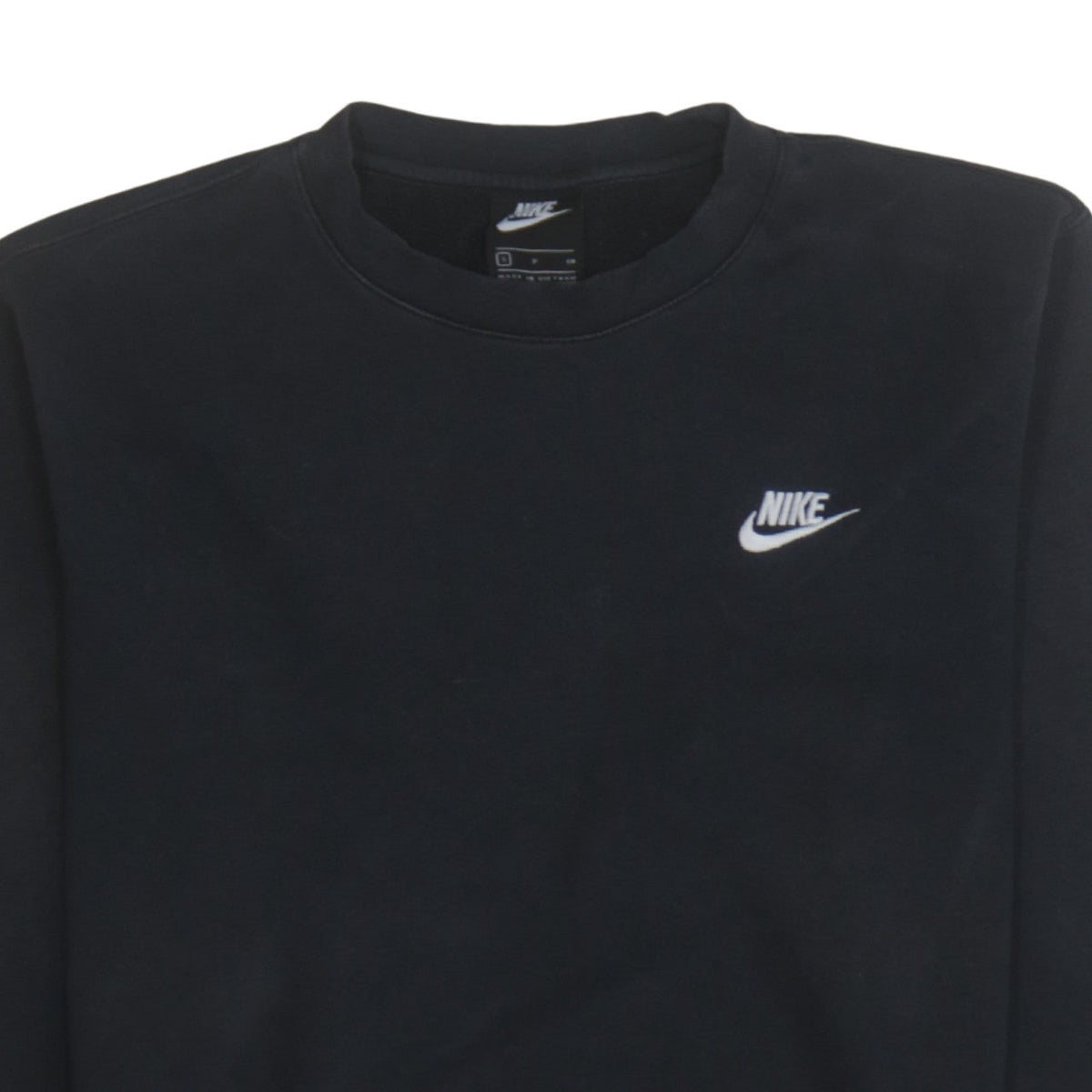 Mens UK Size S Nike Black Pullover Sweatshirt