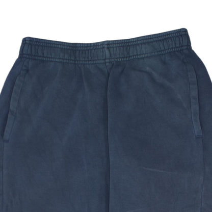 Adidas Boys Blue Jogger Sweatpants 13-14 Years Cotton Blend Fleece Tapered Fit