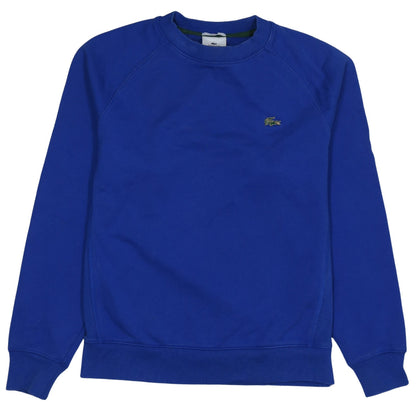 Mens UK Size XS Lacoste Blue Pullover Sweatshirt