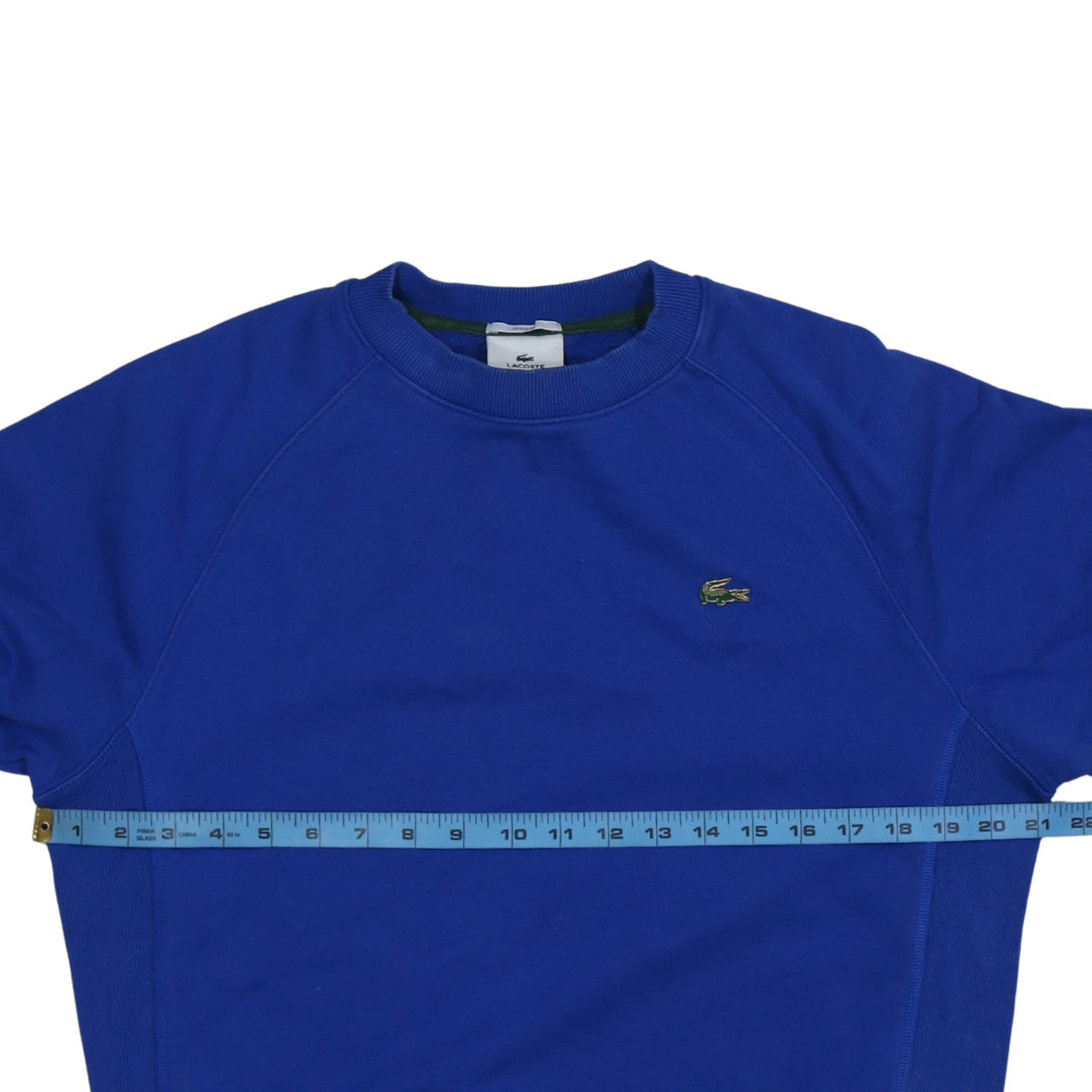 Mens UK Size XS Lacoste Blue Pullover Sweatshirt