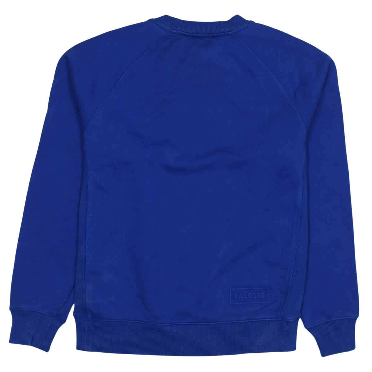 Mens UK Size XS Lacoste Blue Pullover Sweatshirt