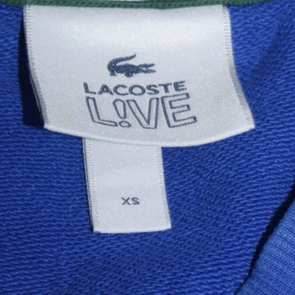 Mens UK Size XS Lacoste Blue Pullover Sweatshirt