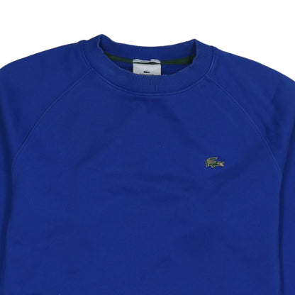 Mens UK Size XS Lacoste Blue Pullover Sweatshirt