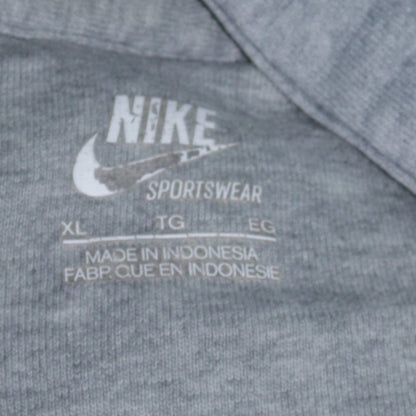 Mens UK Size XL Nike Grey Full Zip Hoodie