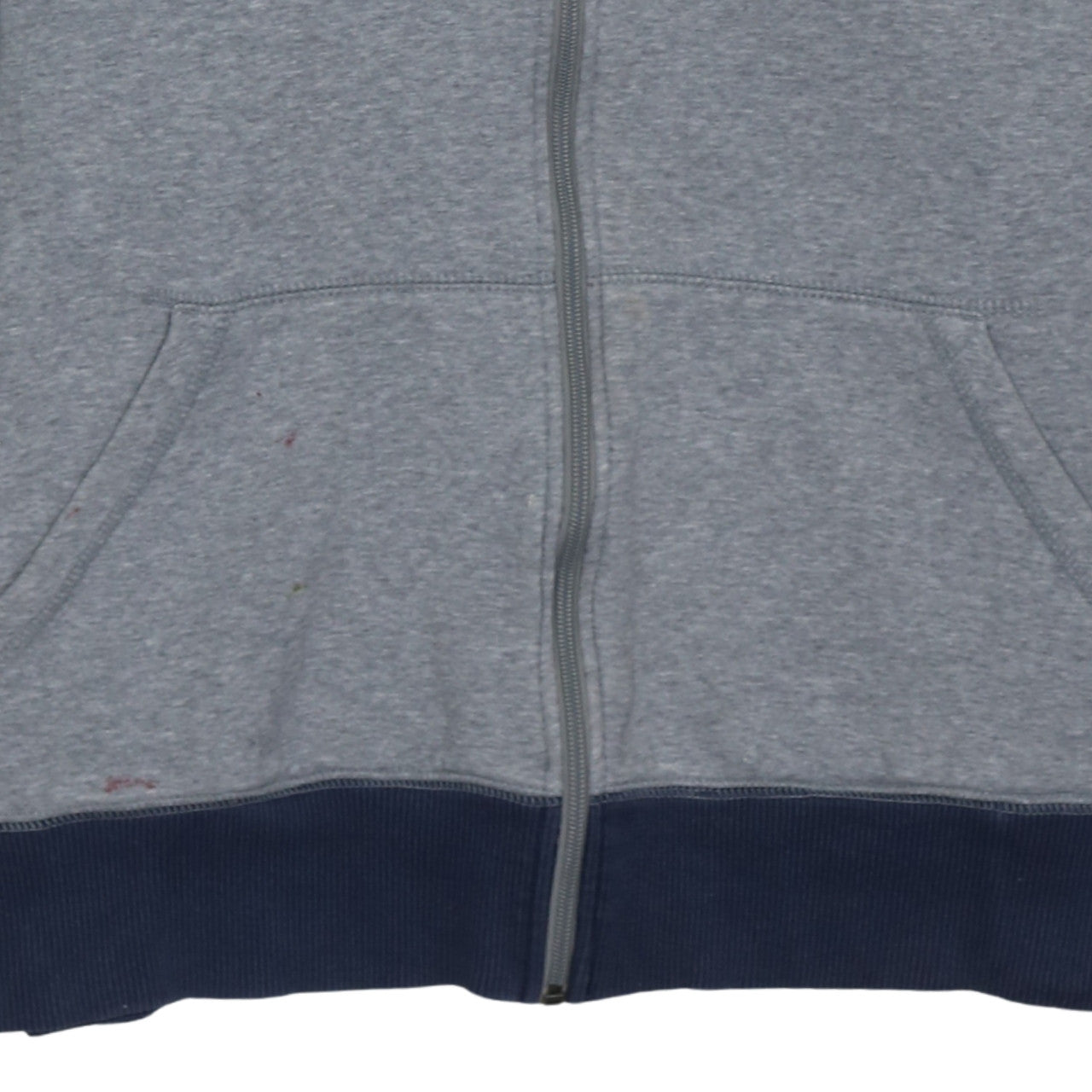 Mens UK Size XL Nike Grey Full Zip Hoodie