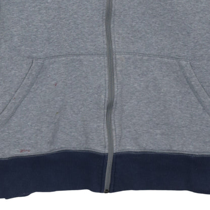 Mens UK Size XL Nike Grey Full Zip Hoodie