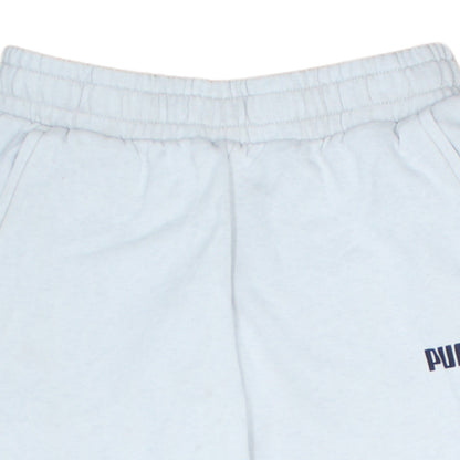 Puma Boys White Jogger Sweatpants 15-16 Yrs Fleece Comfort Active Trousers