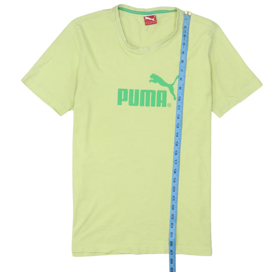 Mens UK Size M PUMA Green  T-Shirt