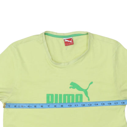 Mens UK Size M PUMA Green  T-Shirt