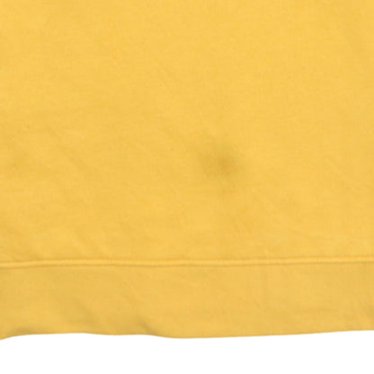 Womens UK Size S Disney Yellow Pullover Sweatshirt