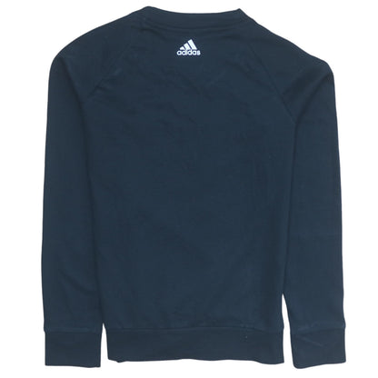Womens UK Size M adidas Black Pullover Sweatshirt