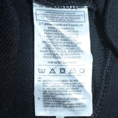 Womens UK Size M adidas Black Pullover Sweatshirt