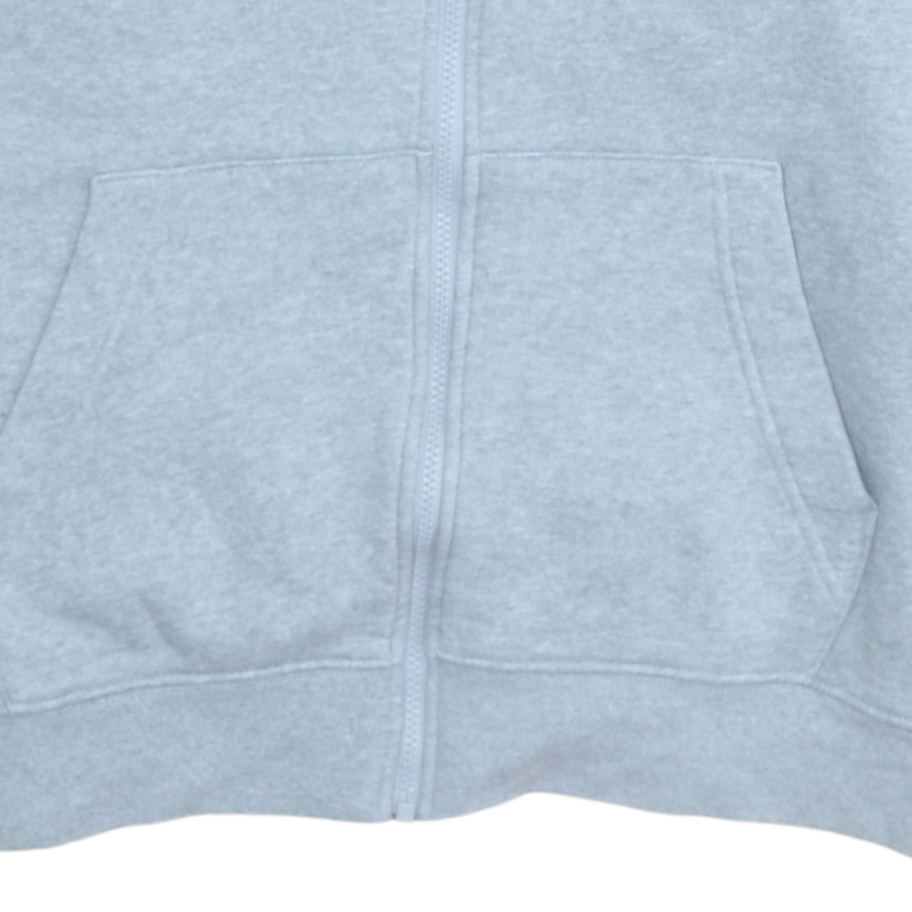 Womens UK Size XL Nike Grey Full Zip Hoodie