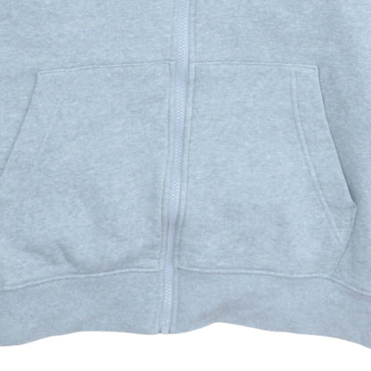 Womens UK Size XL Nike Grey Full Zip Hoodie