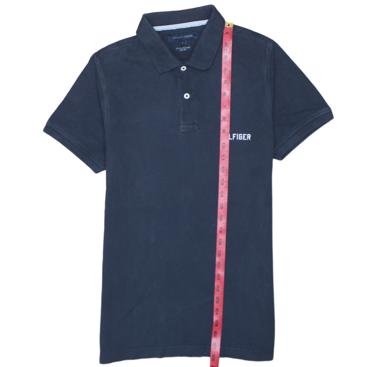 Mens UK Size S Tommy Hilfiger Cotton Polo Shirt