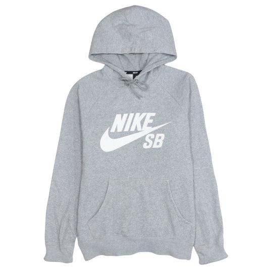 Mens UK Size XS Nike Grey Pullover Hoodie