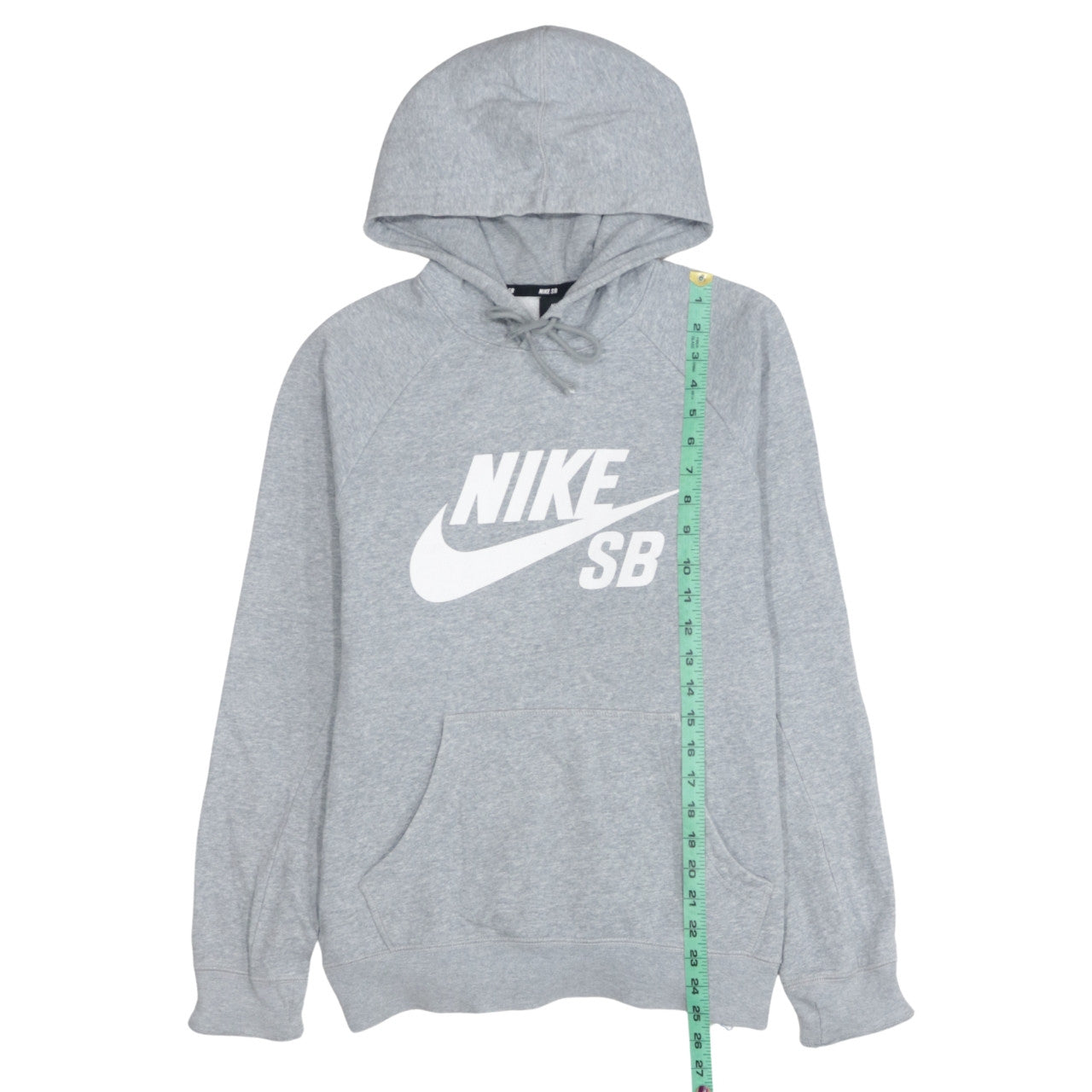 Mens UK Size XS Nike Grey Pullover Hoodie