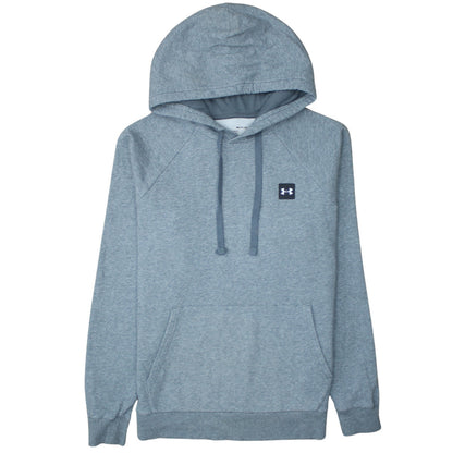 Mens UK Size S Under armour Grey Pullover Hoodie