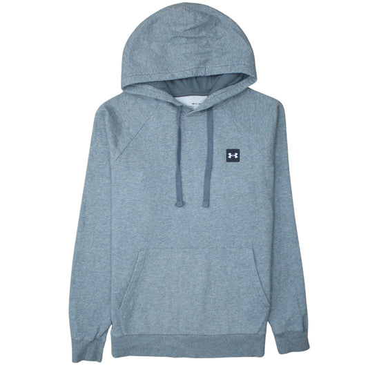 Mens UK Size S Under armour Grey Pullover Hoodie