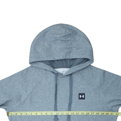 Mens UK Size S Under armour Grey Pullover Hoodie