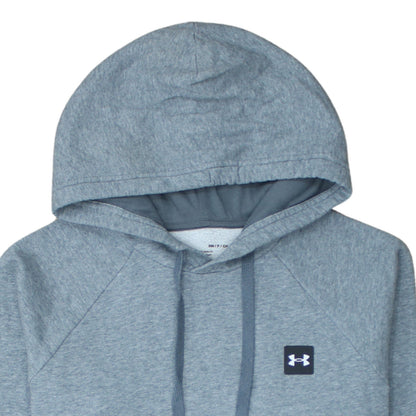 Mens UK Size S Under armour Grey Pullover Hoodie
