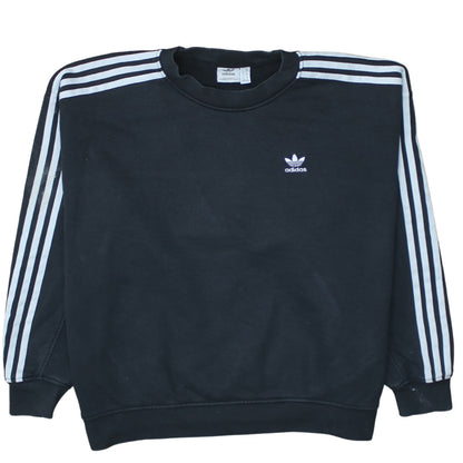 Womens UK Size XS adidas Black Pullover Sweatshirt