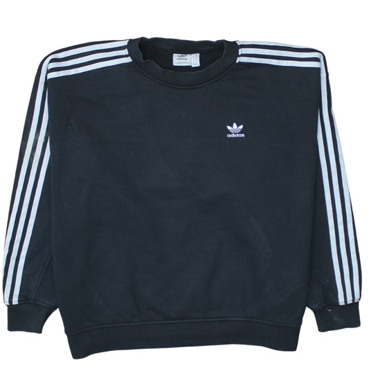 Womens UK Size XS adidas Black Pullover Sweatshirt
